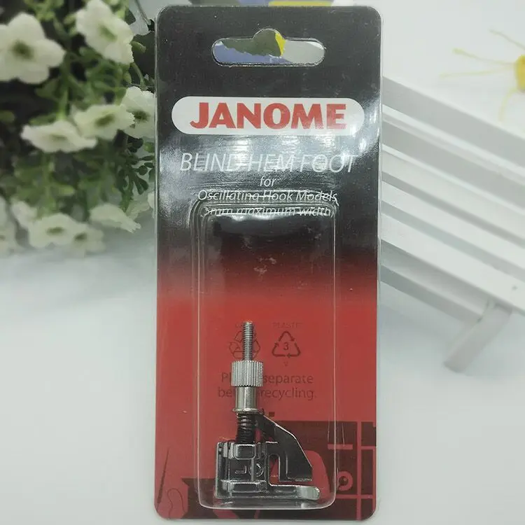 

Domestic Sewing Parts JANOME Blind Hem Foot for Oscillating Hook Models # 200-130-006