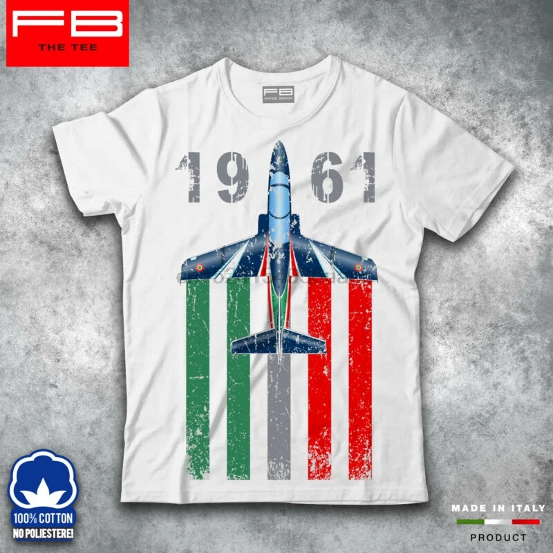 

T-shirt Uomo Frecce Tricolori 1961 Pattuglia Acrobatica Italiana Militare FB TEE