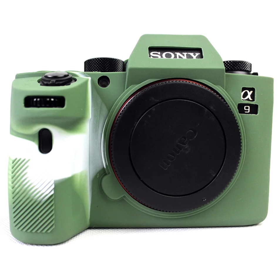 Мягкий силиконовый резиновый защитный корпус для камеры чехол SONY A9 Alpha сумка