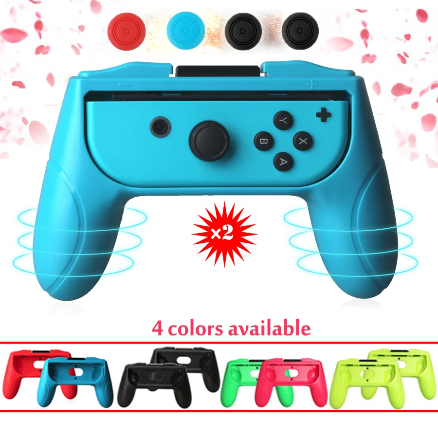 

2pcs ABS Joystick Grip Handle Joypad Stand Holder for Nintend Switch Left Right Joy-Con Joycon NS Controller
