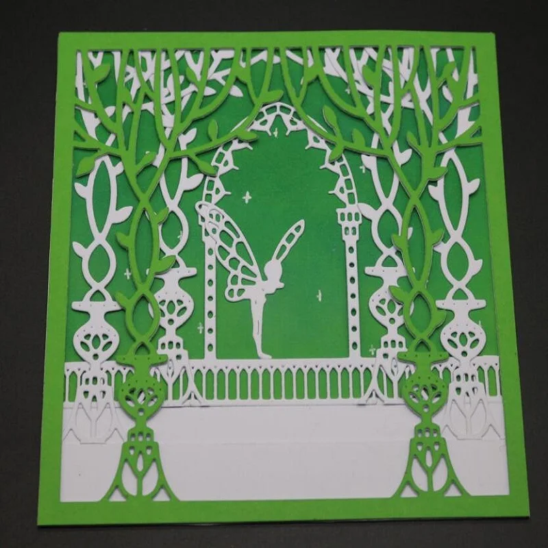 

Angel frame metal cutting dies for DIY embossing albulm photo decorative paper card making craft metal die cut template