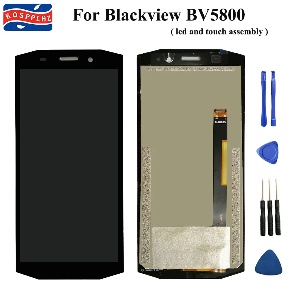 ЖК-дисплей 5 дюйма для Blackview BV5800 BV 5800 Pro сменный Оригинальная работа + Инструменты |