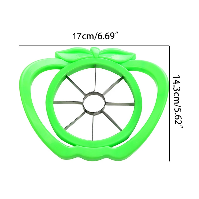 1 шт. нож для удаления сердцевины, Ломтерезка яблок резак ножи овощи фрукты делитель Cut пластик Chopper удобная ручка пособия по кулинарии Кухонные гаджеты
