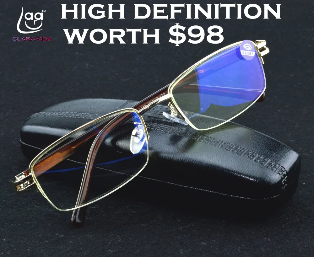 Компьютерные очки с защитой CLARA VIDA мужские|reading glasses|glasses readinghigh quality reading glasses |