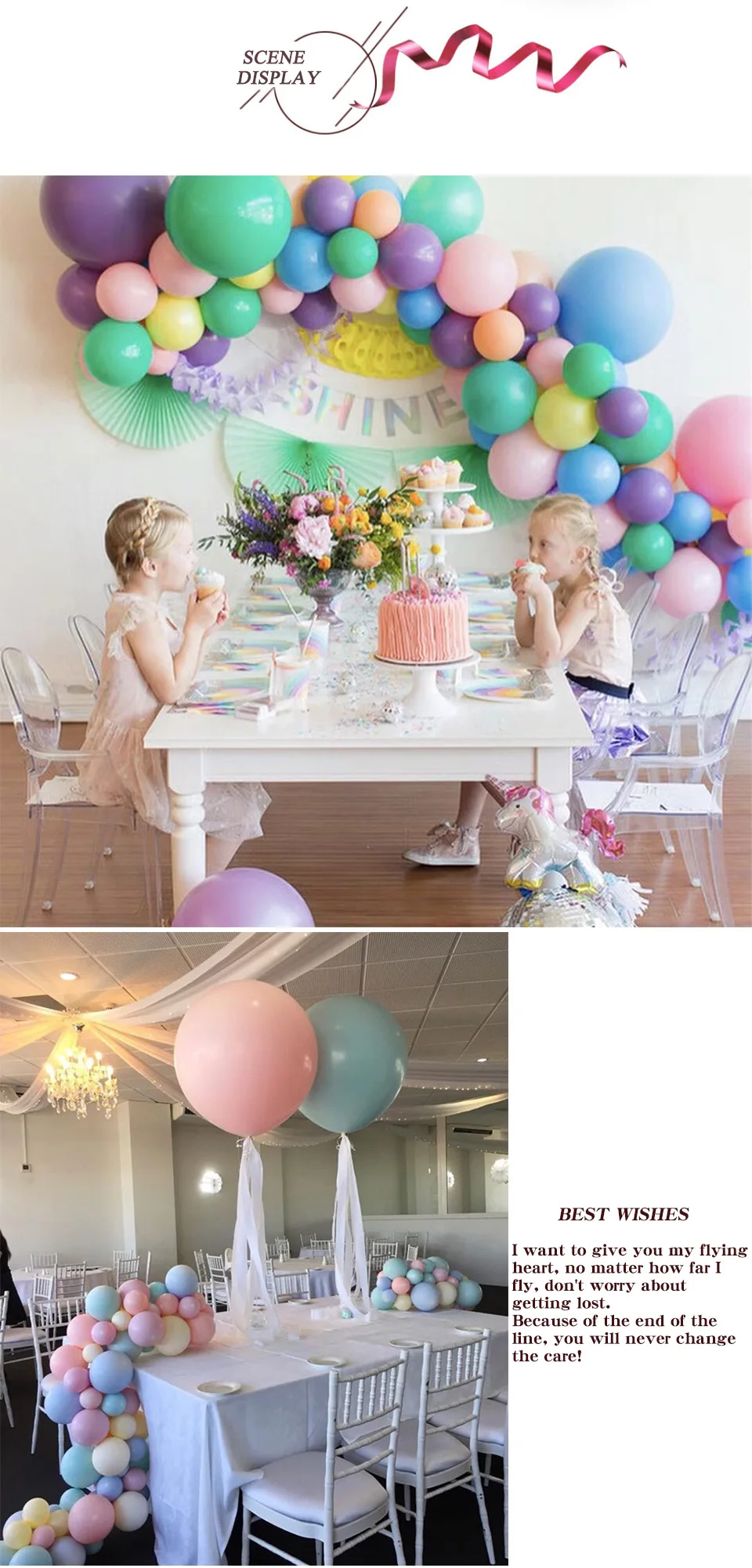 NASTASIA 100 шт./лот разноцветные латексные шары Макарон 5 дюймов Свадебные украшения Воздушные шары День рождения