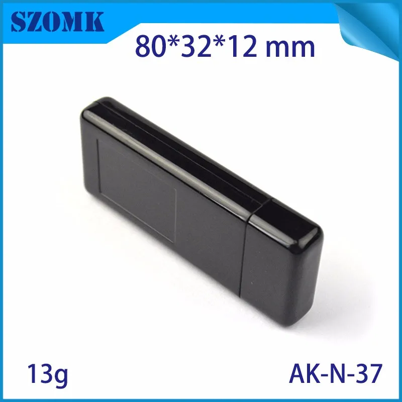 szomk plastic box for electronic project diy small usb enclosure project box plastic housing usb stick flash drive instrument case (14)