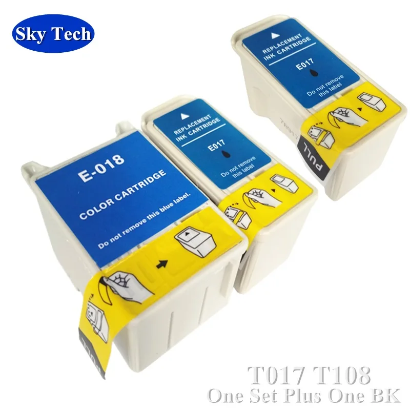 

Quality Compatible Ink Cartridge For Epson T017 T018 , For Epson Stylus Color 680 / 777 / 777i / Epson 1000ICS printer