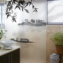 Наклейки на окна стекло наклейки матовая стеклянная пленка раздвижная дверь балкон прозрачный непрозрачный ванная декоративная фольга