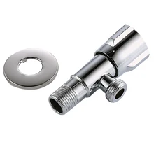 1 шт. угловой переключатель для ванной комнаты без свинца из нержавеющей стали Твердые выключения Vavle для Туалетная раковина водонагреватель кухонная раковина