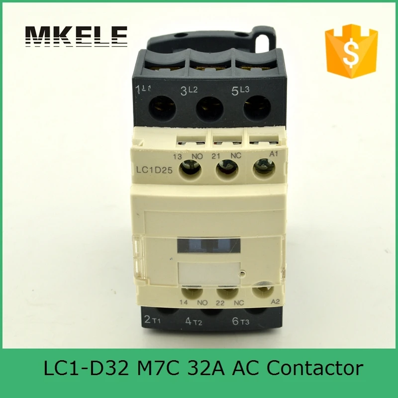 LC1-D32 M7C е-байка 36В катушка контактор переменного тока 24V 220V с серебряными контактами LC1D32M7C LC1D32B7C LC1D32C7C LC1D32F7C LC1D32Q7C