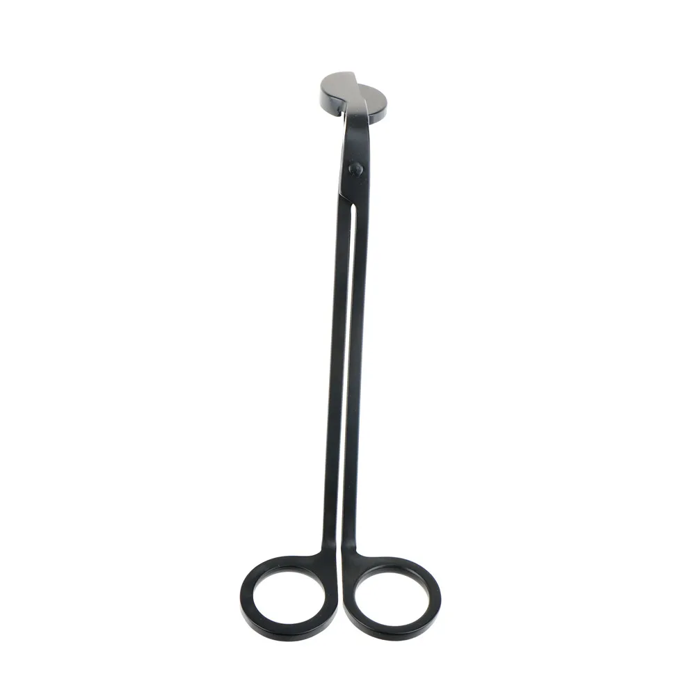 1PCS Stainless Steel Candle Wick Trimmer Oil Lamp Trim scissor tijera tesoura Cutter Snuffer Tool Hook Clipper 18cm*6cm*3cm