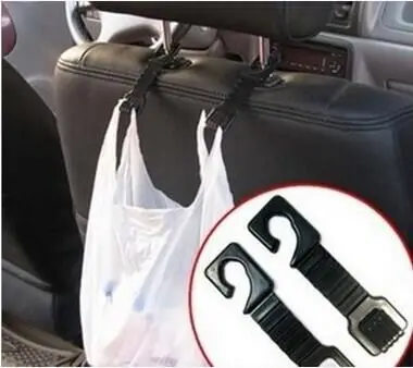 Наклейки автомобиль-Стайлинг после Автокресло Крючки для toyota/Lada/сиденье/fiat/Skoda/