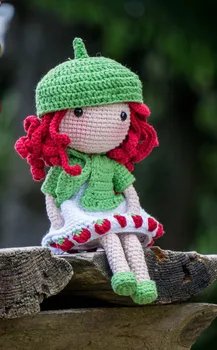 

crochet toys amigurumi girls doll number WS0065