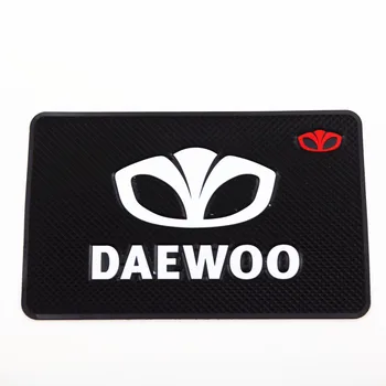 

Car Styling Car Logo Mat Fit For Daewoo Winstom Espero Nexia Matiz Lanos Car-Styling Sticker Auto Interior Accessories 1pc