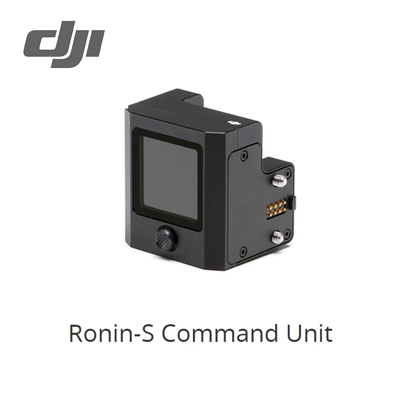 

DJI Ronin-S Command Unit enables users to set parameters and control the Ronin S during shooting without using a mobile device