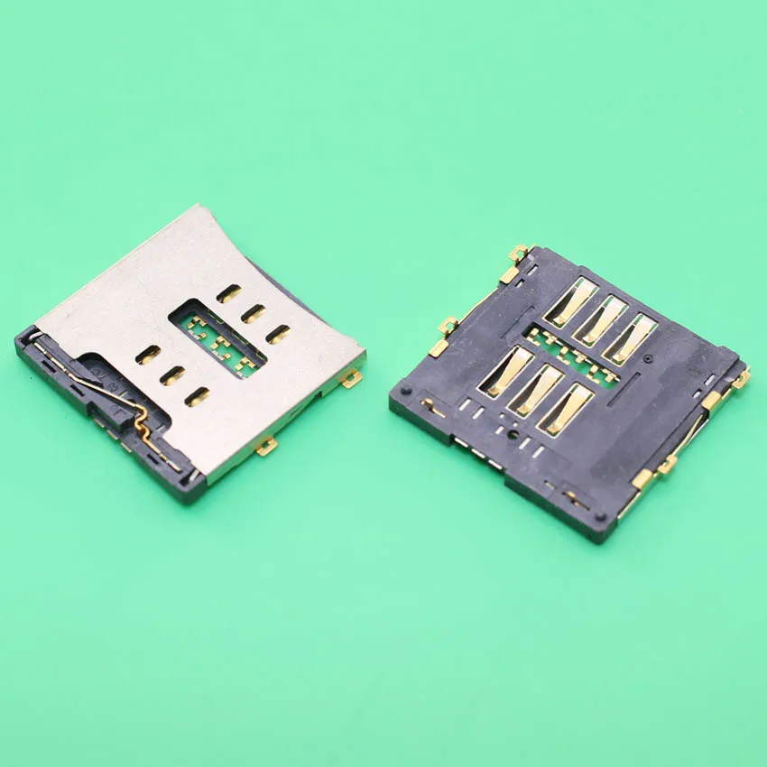 

YuXi 10pcs/lot For iPhone 4 4G 4S Sim Card Holder Reader Tray Slot Socket