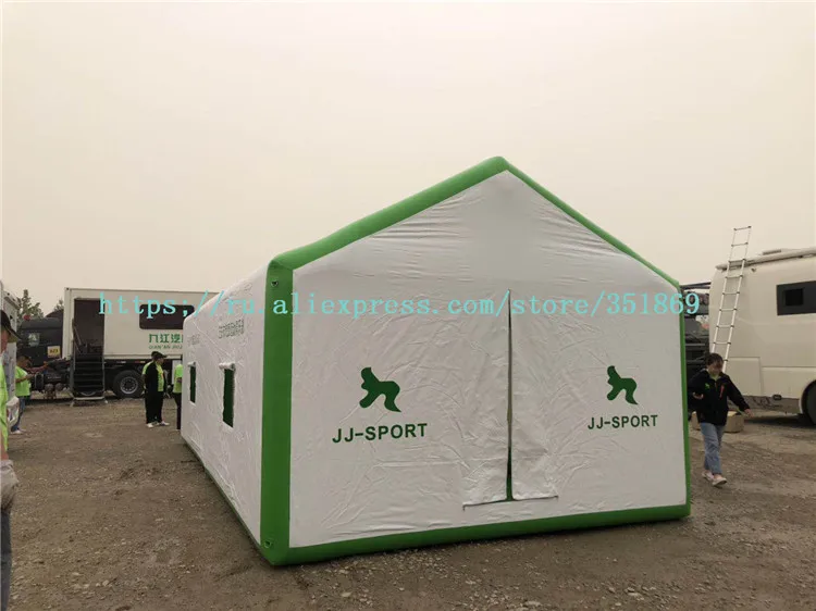 Factory customized direct selling outdoor large PVC inflatable air-proof tent, large PVC inflatable mobile tent