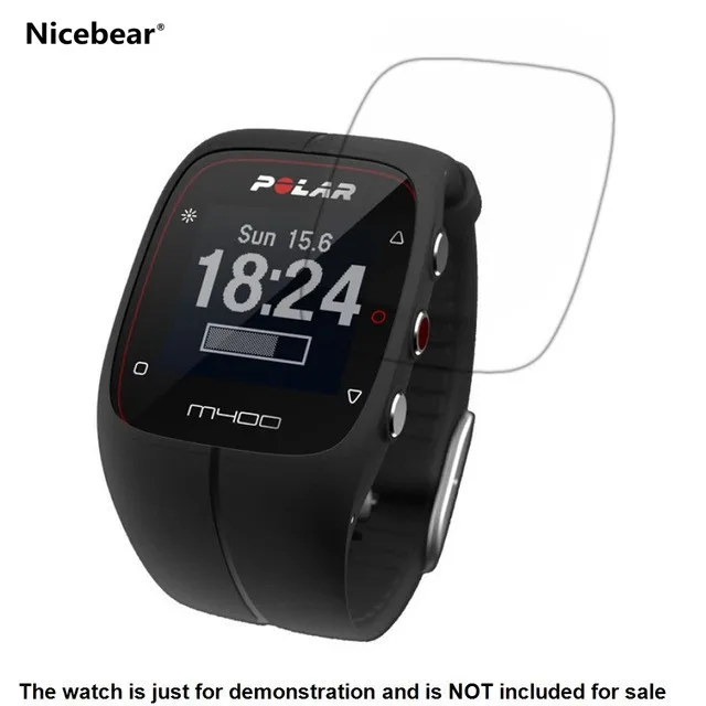 

3pcs/lot Clear PET LCD Screen Protector Guard Cover Shield Film Skin for Polar M400 M430 Sports Smart Watch (Not Glass)