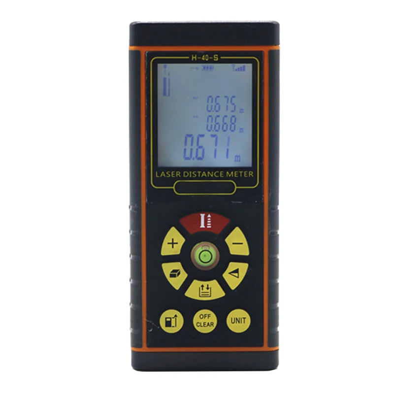 

H-model Handheld Laser Distance Meter 40M 60M 80M 100M Mini Laser Rangefinder Laser Tape Range Finder Diastimeter Measure