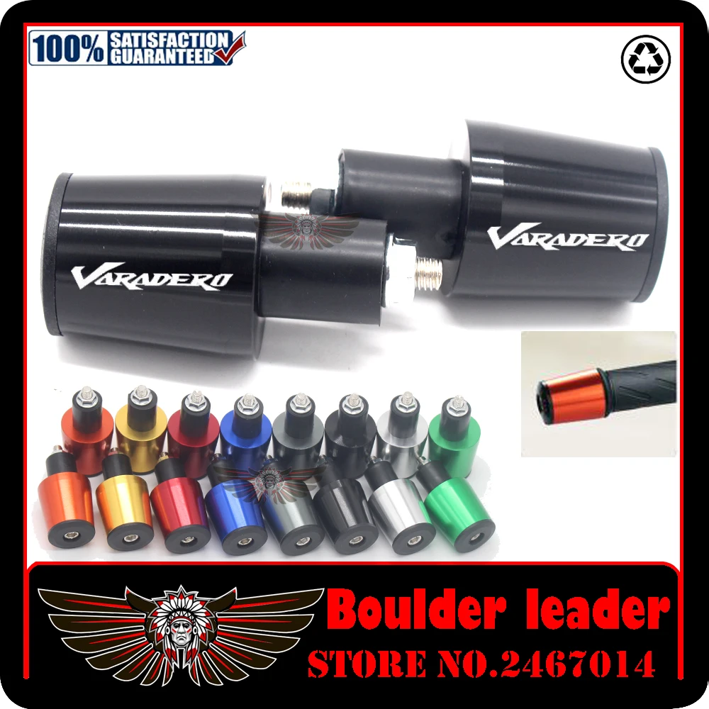 For Honda xl1000v Varadero CNC Aluminum Motorcycle Accessories 7/8'' 22MM Handlebar Grips Handle Bar Cap End Plugs | Автомобили и