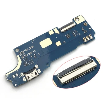 

10Pcs/Lots New Usb Charging Port Dock Charger Connector Flex Cable Compatible For micromax q340 Replacement Board