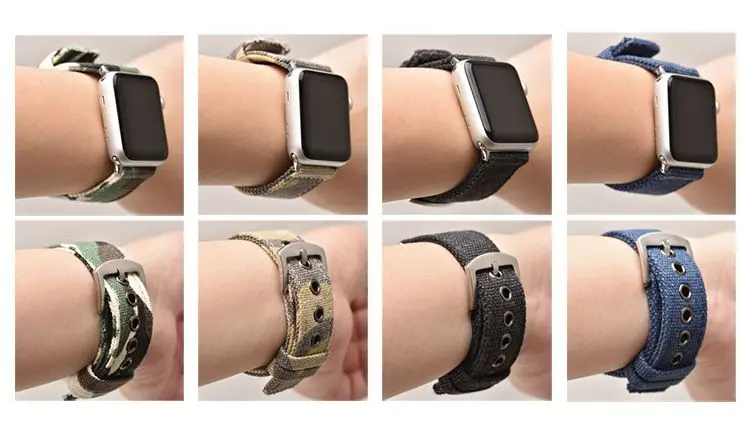 Хохлатый спортивный нейлоновый ремешок для apple watch 4 44 мм 40 мм iwatch band 42 мм 38 мм ремешок для часов Браслет apple watch 3 2 1 Аксессуары