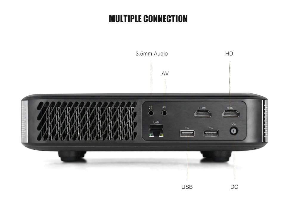 Coolux S3 DLP проектор 3D 1500 люмен 4K 1-2,5 м домашний кинотеатр Cortex-A53 1500: 1 1280x800 автоматический фокус умный проектор на Android