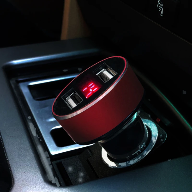 Быстрая зарядка 3 0 Автомобильное зарядное устройство USB прикуриватель адаптер QC