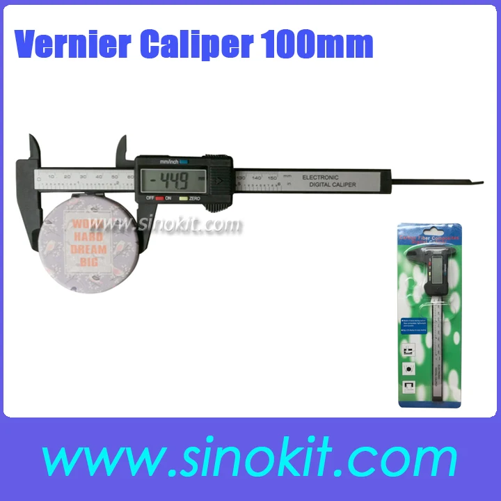 

Electronic Digital Vernier Caliper LCD Plastic Caliper Gauge Micrometer Ruler Measuring Tool PD Caliper 150mm