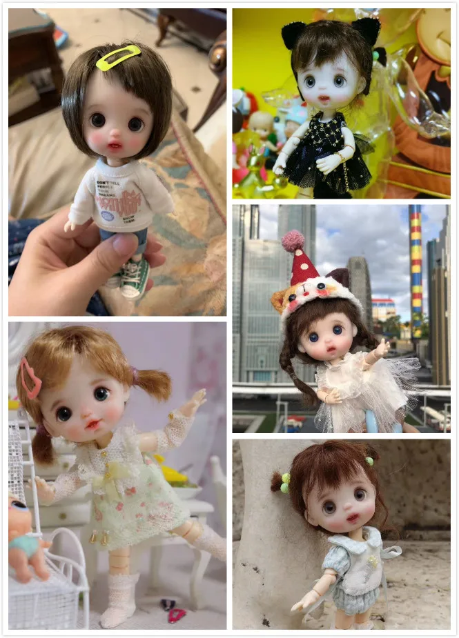 

OB11 Handmade doll customization dolls Mini Doll cute doll