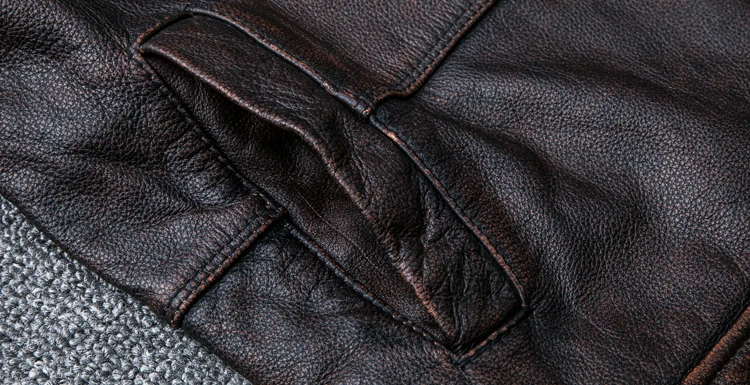 Фирменная винтажная красная коричневая кожаная мужская куртка из коровьей кожи, Натуральная Воловья кожа, мужское осеннее пальто M162