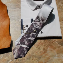 Модная фантазия любовь серия галстук платье Повседневный подарок жениха свадебный галстук