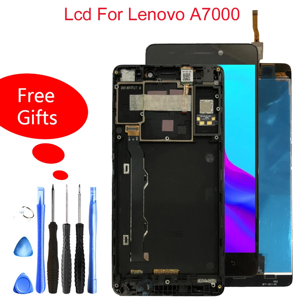 

Quality LCD For Lenovo A7000 Display Touch Screen Digitizer For Lenovo A7000 LCD Display Screen Replacement