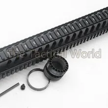Открытый тактический 15 ''дюймовый сверхмощный Handguard AR-15 M16 M4 Handguard бесплатно поплавок Quad Rail для AR. 223/5. 56 RAS Охота стрельба