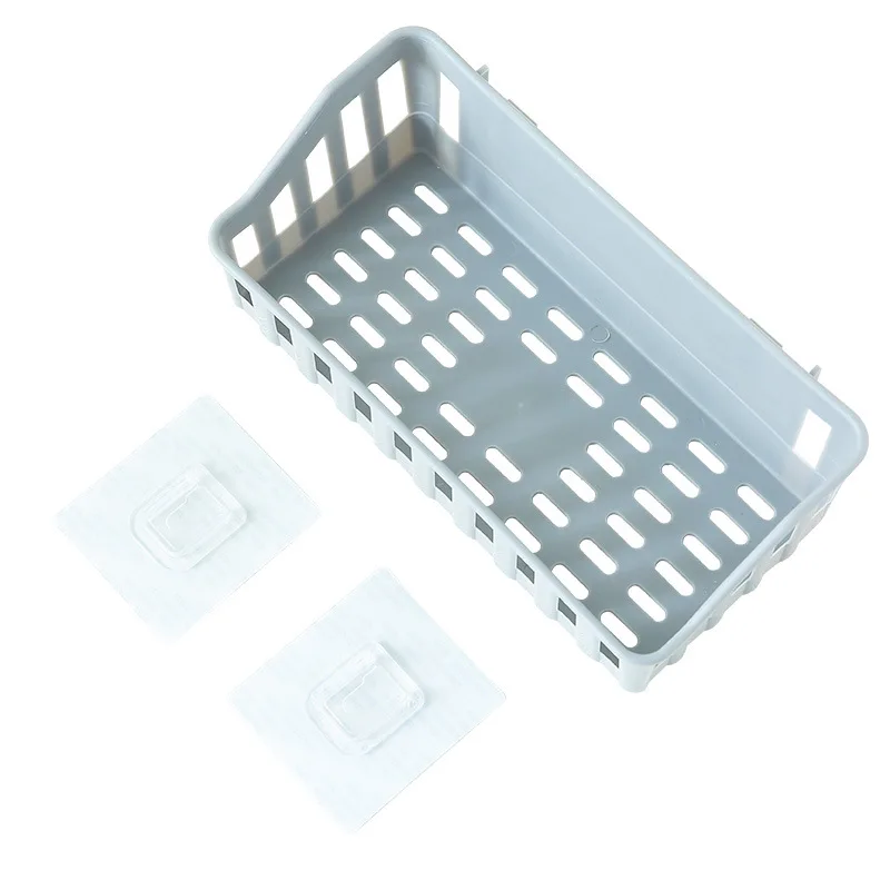 4 Color Kitchen Bathroom Shelf Wall Rack with 2 Suckers Plastic Shower Holder Tray Kitchen Bathroom Hardware High Quality 4 Color Kitchen Bathroom Shelf Wall Rack with 2 Suckers Plastic Shower Holder Tray Kitchen Bathroom Hardware High Quality