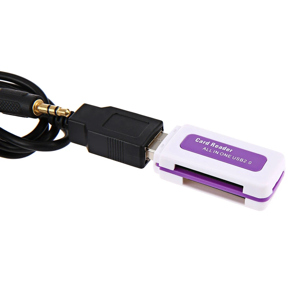 VicTsing Car Audio Interface MP3 USB SD Adapter 8P Connect Digital CD Changer for Skoda Ford Seat for volkswagen                 (4)
