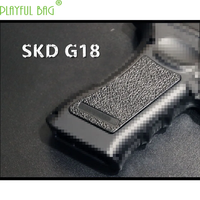 

Outdoor CS toy gel water bullet gun SKD G18 modified parts upgraded materials grip piece counterweight piece slide sleeve LI63