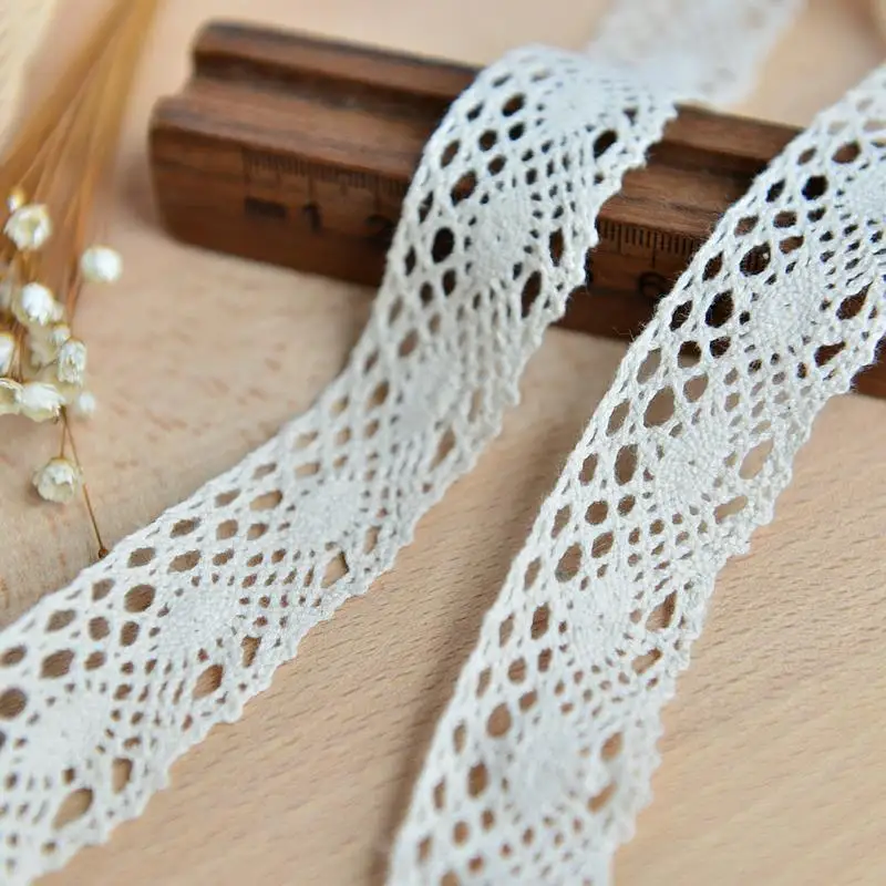 Character color cotton lace DIY handmade lace accessories 2.5cm width