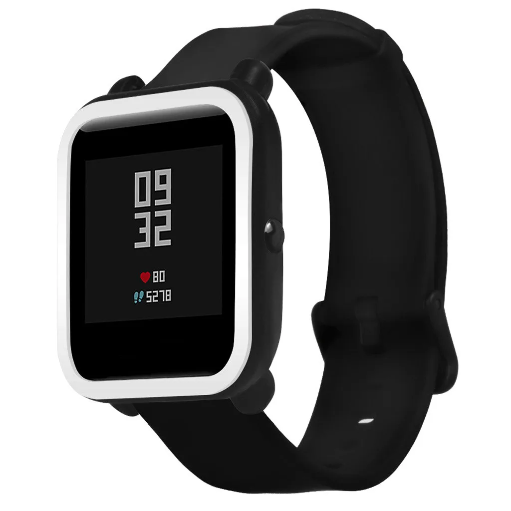 Модные прочные часы Чехлы Мягкий силиконовый чехол для Huami Amazfit Bip Молодежные часы с защитой экрана повседневные часы Чехлы