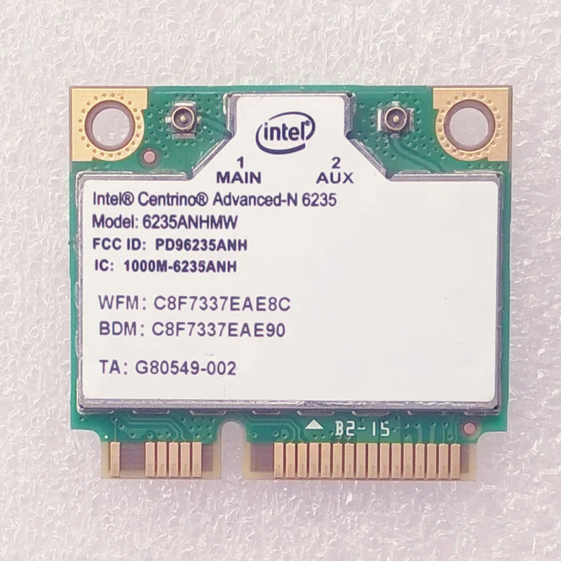 

Int Centrino Advanced-N 6235 802.11abgn WiFi & BT4.0 Combo card For ASUS ZENBOOK Prime UX31A UX32A UX32VD Series