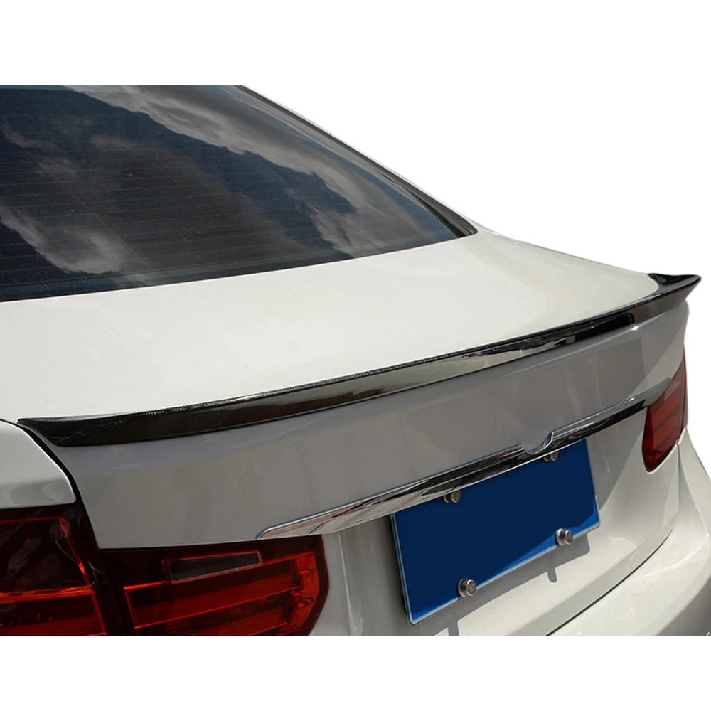 Задний спойлер из углеродного волокна для BMW F30 320i 328i 330i 335i 340i 328d Sedan 2012 2016|spoiler 3|spoiler