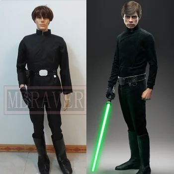 

Star Wars Luke Skywalker Cosplay Costume Black Outfit Halloween Costume Custom Made