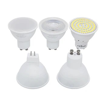 通販 10 個 CE & RoHs LED 電球 MR16 GU10 スポットライト 2 ワット 3 ワット 4 ワット 5 ワット 7 ワット AC 220V COB チップ光ビーム角 120 度ホームシャンデリアランプ