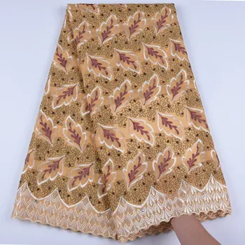 

New Arrival Swiss Voile Lace In Switzerland Latest African Nigerian Cotton Lace Fabric Embroidery Swiss Lace For Party Sew F1674