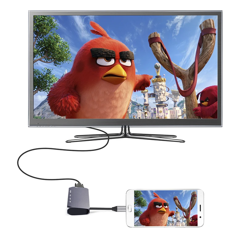 Док станция Baolyda type C USB к HDMI Ethernet VGA концентратор адаптер для MacBook Pro переключатель