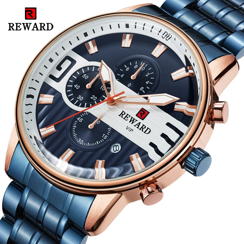 

REWARD Men Watches Luxury Brand Business Quartz Watch Men Fashion Casual Military Sport Wrist Watch Male Clock Relogio Masculino