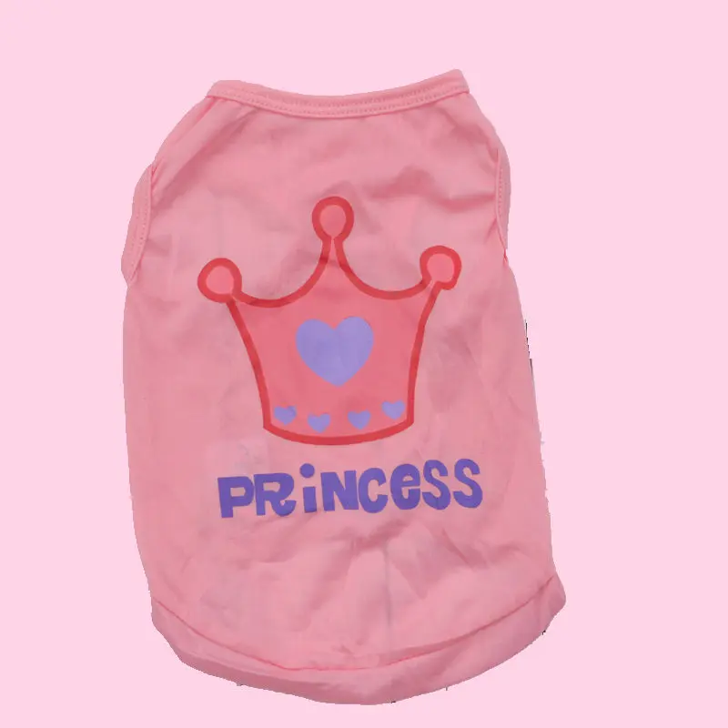 Cute Pet Dog Clothes Soft Dogs Vest New Fashion Sports Cat Shirt Pet Clothing Spring/Summer Cool Sweatshirt Coats For Small Pets