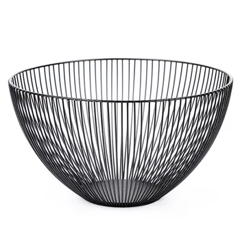 

HIPSTEEN Creative Fruit Tray Drain Basket Household Table Kitchen Dinning Rack Iron Fruit Bowl Fruit Storage Basket high quality