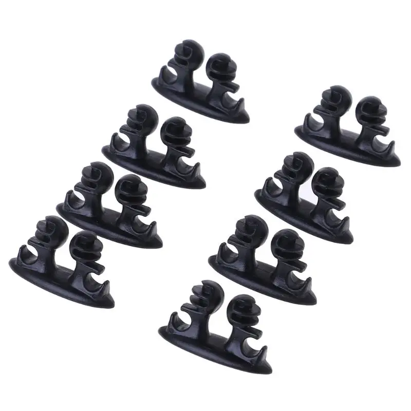 

8Pcs Auto Fastener Clip Wire Car-styling Fixed Clamp Charging USB Cable Fixing Magnetic Interior Car Accessories Holder Wireless