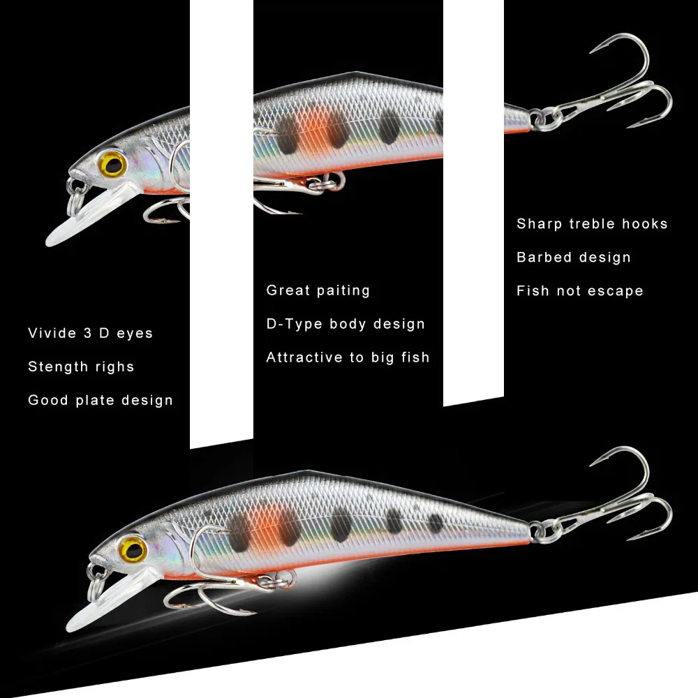2018 فرنسا الساخن D-الاتصال أسماك 66 مللي متر 8g الصلب إغراء swimbait الصيد الطعم leurre souple بيكي leurre leurre الصيد إغراء المتذبذب